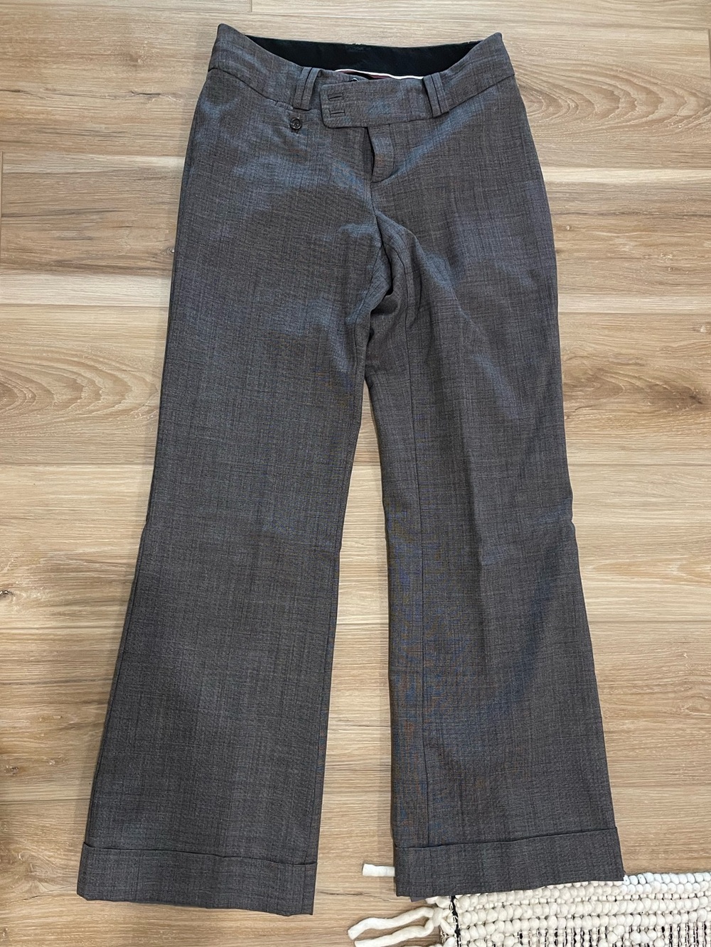 Banana Republic Men's Dark Charcoal Dress Pants